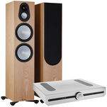 MONITOR AUDIO Silver 500 Jesion + Roksan Attessa Amplifier Zintegrowany wzmacniacz stereo Silver - 5