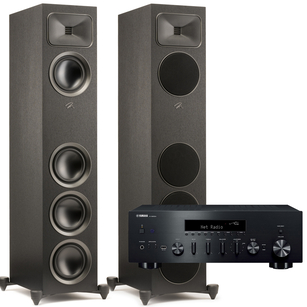 MARTIN LOGAN FOUNDATION F1 Gen2 Folded Motion S + Yamaha R-N600A MusicCast Tidal Wi-Fi