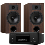 Indiana Line Tesi 3 Kolumny podstawkowe + Denon RCD-N12 DAB Sieciowy Amplituner Stereo - 3