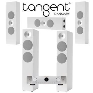 Tangent Spectrum II X6 x2 + XLCR x3 + Marantz Cinema 70s Zestaw kina 5.0