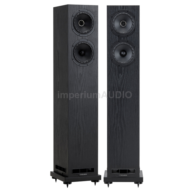 FYNE AUDIO F55E Kolumny podłogowe Black Oak
