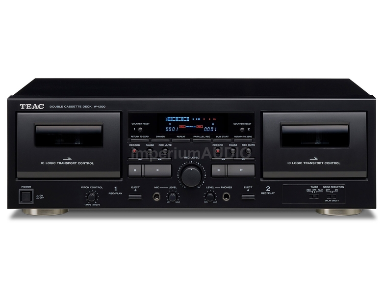 TEAC W-1200 Odtwarzacz kaset magnetofonowych podwójny