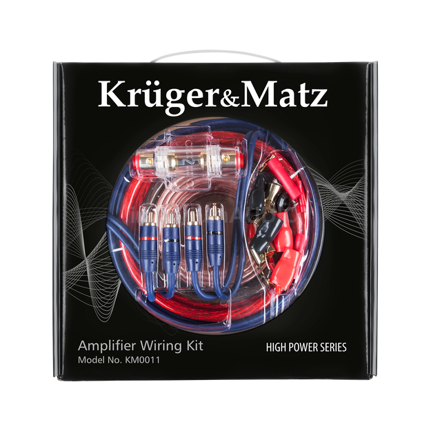 Kruger&Matz KM0011 Zestaw kabli samachodowych