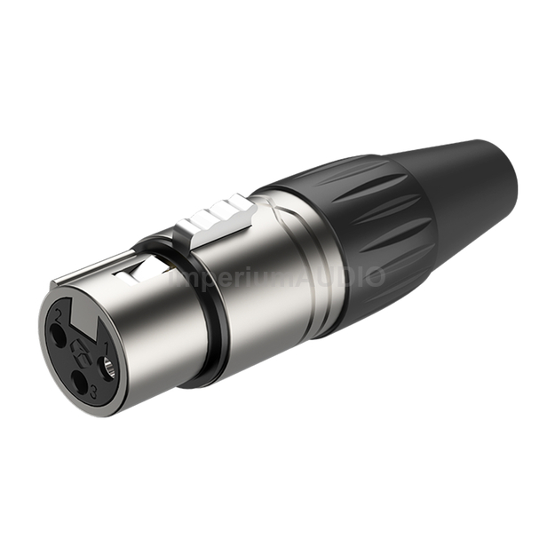 Roxtone RX3FP-NT XLR 3-PIN Gniazdo mikrofonowe XLR na kabel