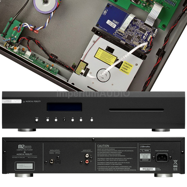 Musical Fidelity M2SCD Odtwarzacz CD DAC 24 bit Delta-Sigma