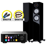 EverSolo PLAY / CD Edition + Monitor Audio Silver 200 7G + GRATIS Proson Arctic Speaker 2x2.5m + Wireworld Stratus 10 Power Conditioning Cord - 2.0m - 2