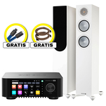 EverSolo PLAY / CD Edition + Monitor Audio Silver 200 7G + GRATIS Proson Arctic Speaker 2x2.5m + Wireworld Stratus 10 Power Conditioning Cord - 2.0m - 5