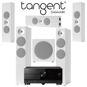 Tangent Spectrum II X6 x2 + XLCR x3 + XSW8 + YAMAHA RX-A4A Zestaw kina 5.1