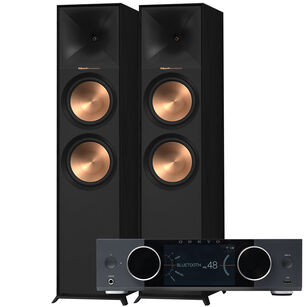 Klipsch R-800F Reference II Kolumna podłogowa + ONKYO Muse Y-40 Wzmacniacz All-in-One Axign Class D MOSFET HDMI ARC