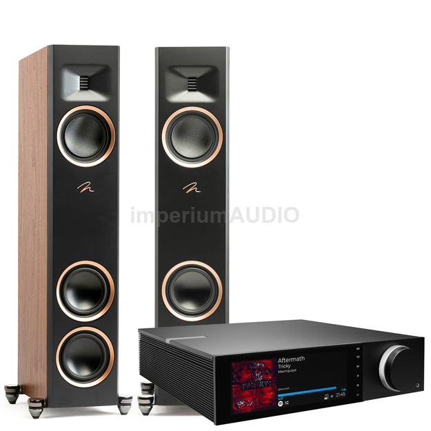 MARTIN LOGAN Motion Reimagined F10 + Cambridge Audio EVO 150 SE Wzmacniacz All-in-One NEW 2025