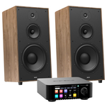 Indiana Line Utah 5 Kolumny podłogowe vintage + EverSolo PLAY Wzmacniacz ALL-IN-ONE Tidal Spotify - 2