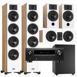 Indiana Line DIVA 6 + 3 + 7 + Basso 880 + AVR-X2800H Zestaw kolumn kina 5.1 - 2