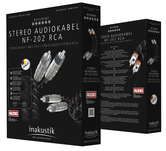 Przewód RCA Inakustik Ref NF-202 Stereo set 0,6 m Interkonekt - 2
