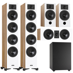 Indiana Line DIVA 6 + 3 + 7 + Basso 880 Zestaw kolumn kina 5.1 - 2
