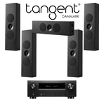 Tangent Spectrum II XLCR x5 + DENON AVR-X2800H Zestaw kina 5.0 - 2