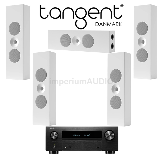 Tangent Spectrum II XLCR x5 + DENON AVR-X2800H Zestaw kina 5.0