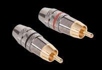 WTYK RCA CINCH METAL na kabel do 8mm - 2