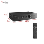Audizio AD200B 2 Kanałowy wzmacniacz Hi-Fi 2x 200W Bluetooth - 7