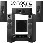 Tangent Spectrum II X6 x2 + XLCR x3 + XSW8 + DENON AVR-X2800H Zestaw kina 5.1 - 2