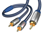 Inakustik Premium II Audio Y-Sub Kabel do subwoofera TYP Y 2xRCA-1xRCA 5m - 3