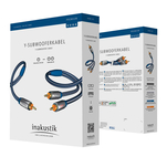 Inakustik Premium II Audio Y-Sub Kabel do subwoofera TYP Y 2xRCA-1xRCA 5m - 2
