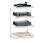 Norstone ESSE HIFI STOLIK RTV Hi-Fi AUDIO Walnut 570 x 860 x 400 mm - 6