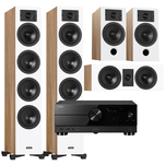 Indiana Line DIVA 6 + 3 + 7 + YAMAHA RX-A2A Zestaw kolumn kina 5.0 - 2