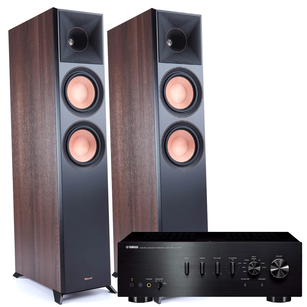 Klipsch RP-6000F II NEW PREMIERE Walnut + YAMAHA A-S701