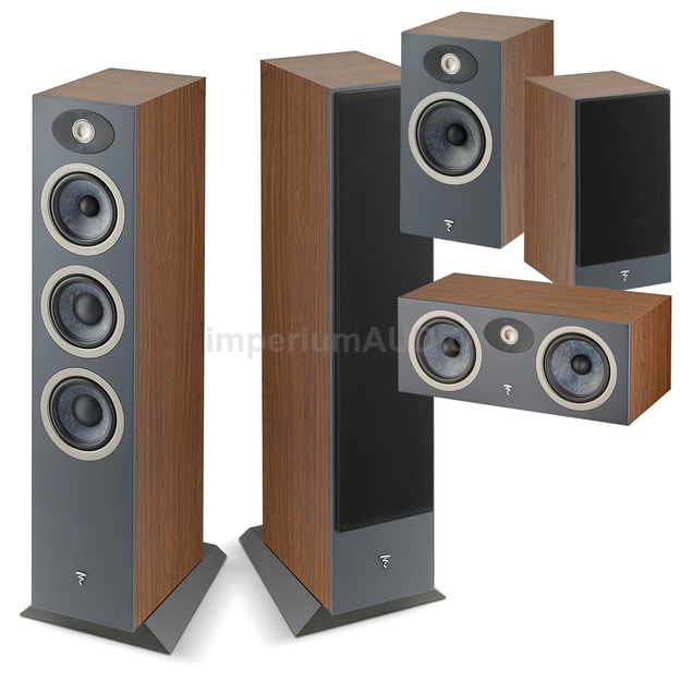 FOCAL THEVA N°2 + N°1 + CENTER Zestaw kolumn 5.0
