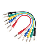 ADAM HALL K3BVVSET KABEL AUDIO JACK - JACK 6szt 0.15m - 2