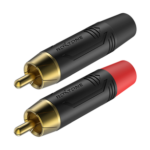 Roxtone RF2C-BG Wtyk RCA Cinch PARA