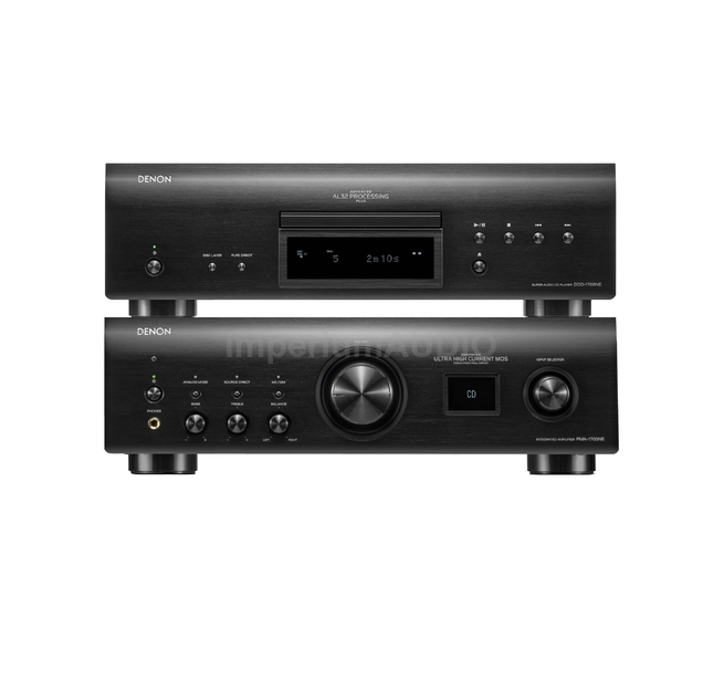 DENON PMA-1700NE + DCD-1700NE Zintegrowany wzmacniacz stereo 140W i Odtwarzacz CD