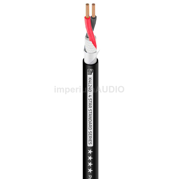 Adam Hall K4L 240 Kabel głośnikowy 2x4,0mm²