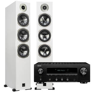 QUADRAL Signum 90 + DENON DRA-800H black Sieciowy amplituner stereo