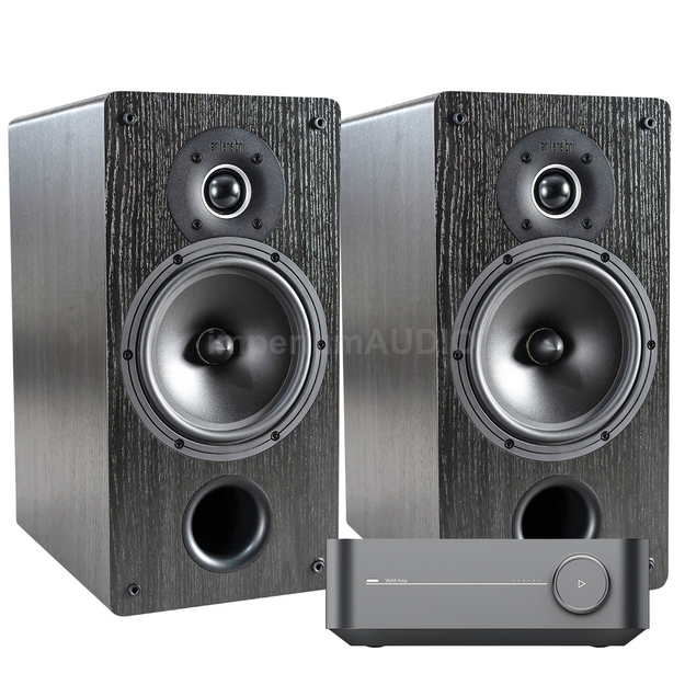 INDIANA LINE TESI 261 L Kolumny podstawkowe + WiiM Amp Wzmacniacz sieciowy Hi-Res Audio