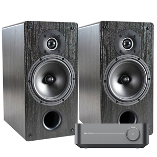 INDIANA LINE TESI 261 L Kolumny podstawkowe + WiiM Amp Wzmacniacz sieciowy Hi-Res Audio