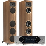 MARTIN LOGAN FOUNDATION F1 Kolumna podłogowa Gen2 Folded Motion S + ONKYO Muse Y-50 Wzmacniacz All-in-One Axign Class D MOSFET HDMI ARC - 2