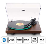 Gramofon LENCO LBT-225WA z wkładką Audio Technica AT-VM95E i Bluetooth - 2