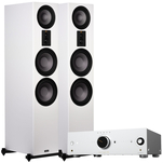 Magnat Signature 809 Kolumna podłogowa Hi-Res White + Onkyo Icon A-50 Sieciowy Wzmacniacz Stereo - 2