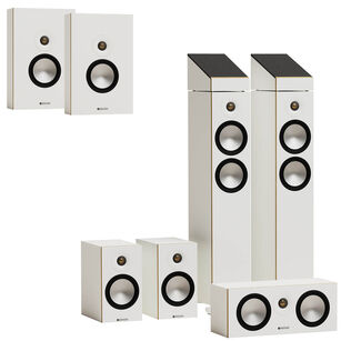 MONITOR AUDIO Bronze 7G 300 + 50 + Centre + AMS + On-Wall Zestaw kolumn z ATMOS 9.0