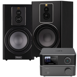 Magnat Signature 603 + WiiM VIBELINK Amp + WiiM Ultra 2x 100W 8Ohm Hi-Res DAC AirPlay2