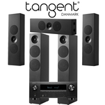 Tangent Spectrum II X6 x2 + XLCR x3 + DENON AVR-X2800H Zestaw kina 5.0 - 2