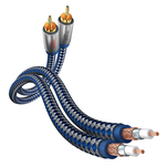 Inakustik Premium II Audio Wysokiej jakości kabel audio 2x RCA - 2x RCA 1,5m - 4