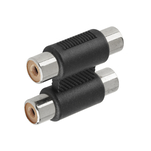 ZŁĄCZE BECZKA ADAPTER PRZEJŚCIÓWKA 2x RCA GNIAZDO - 2x RCA GNIAZDO - 2