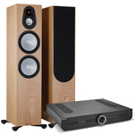 MONITOR AUDIO Silver 500 7G + Roksan Attessa Streaming Amplifier Black - 3