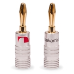 Wtyk głośnikowy BANAN Nakamichi Złoty - 3