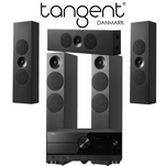 Tangent Spectrum II X6 x2 + XLCR x3 + YAMAHA RX-A4A Zestaw kina 5.0 - 2