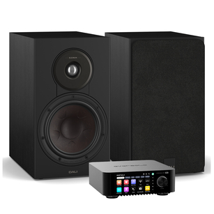 Dali SONIK 3 Kolumny podstawkowe SMC + EverSolo PLAY Wzmacniacz ALL-IN-ONE