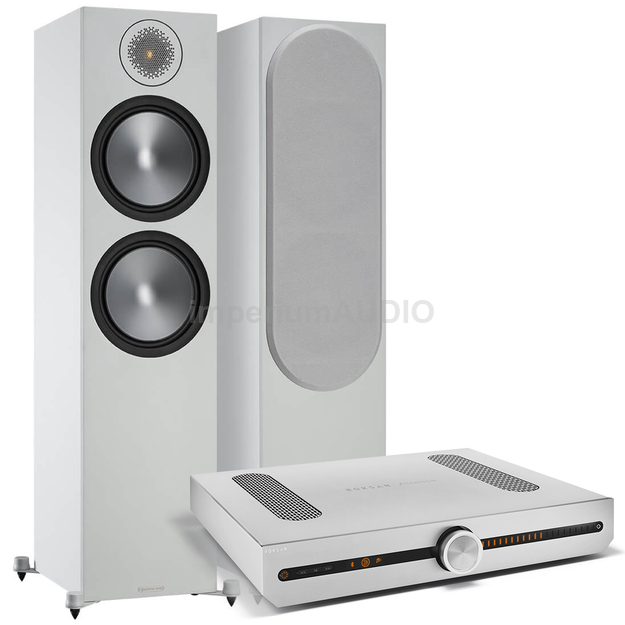 MONITOR AUDIO Bronze 500 + Roksan Attessa Streaming Wzmacniacz BluOS MQA BT