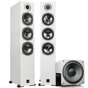 Quadral Signum 90 + SVS SB-1000 PRO White